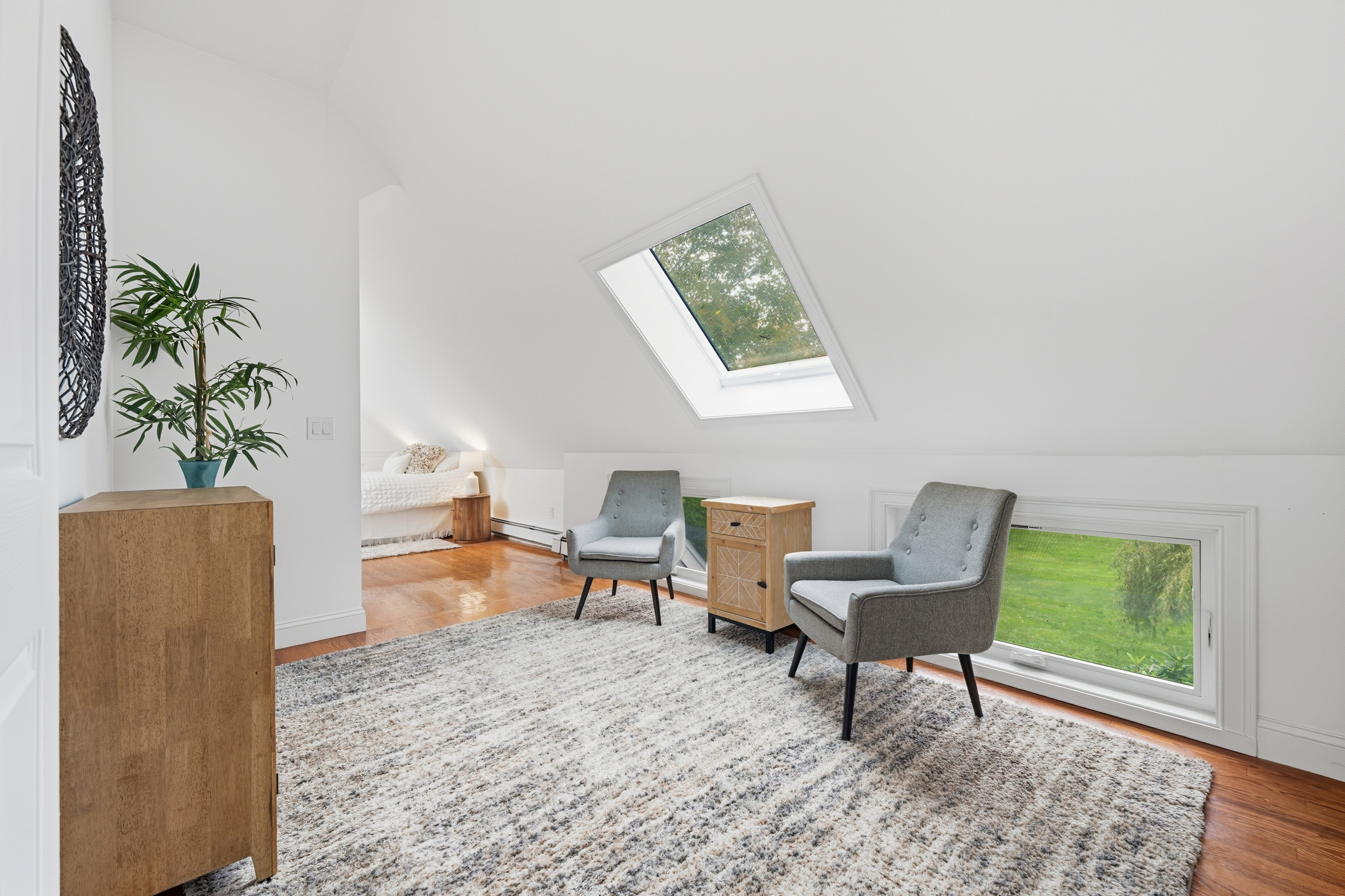 6 Lynbrook Road Southborough, MA 01772 - Photo 47 of 84 a living room with furniture and a potted plant