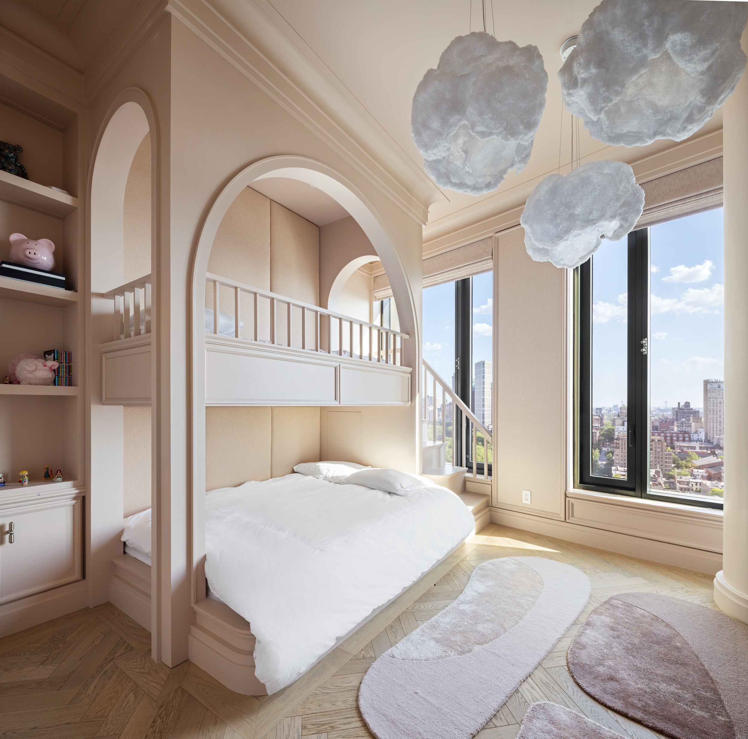 30 Front Street, Unit 25A Brooklyn, NY 11201 - Photo 22 of 45 a bedroom with a large bed and a large window