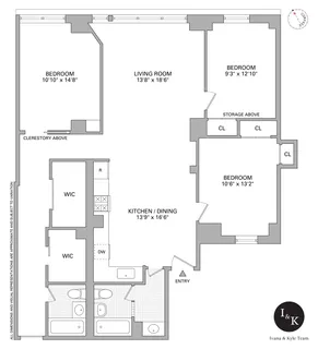 $1,800,000 | 310 East 23rd Street, Unit 11FG | Gramercy