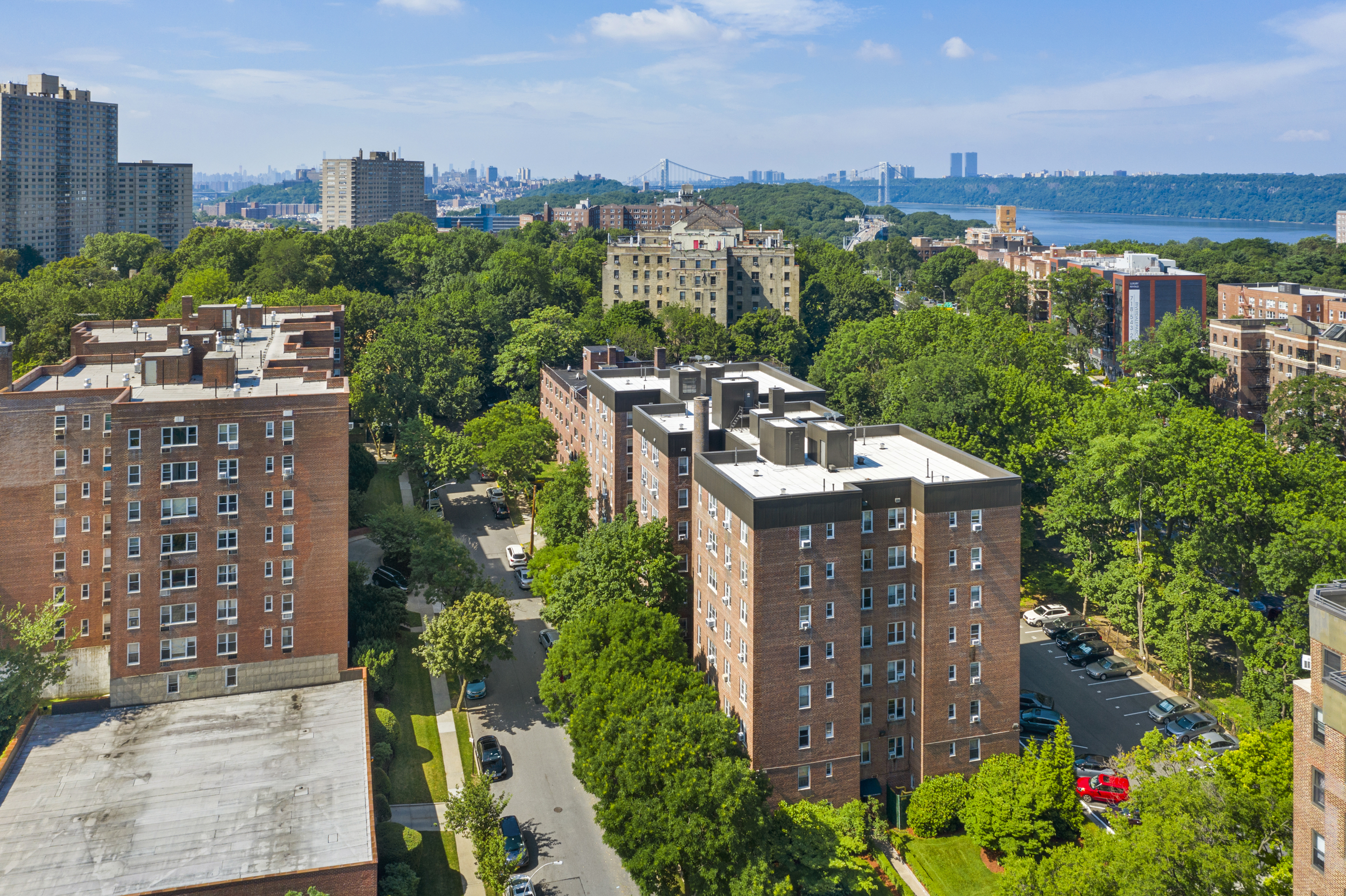 640 West 231st Street, Unit 5F Bronx, NY 10463 - Photo 1 of 1 an aerial view of multiple house