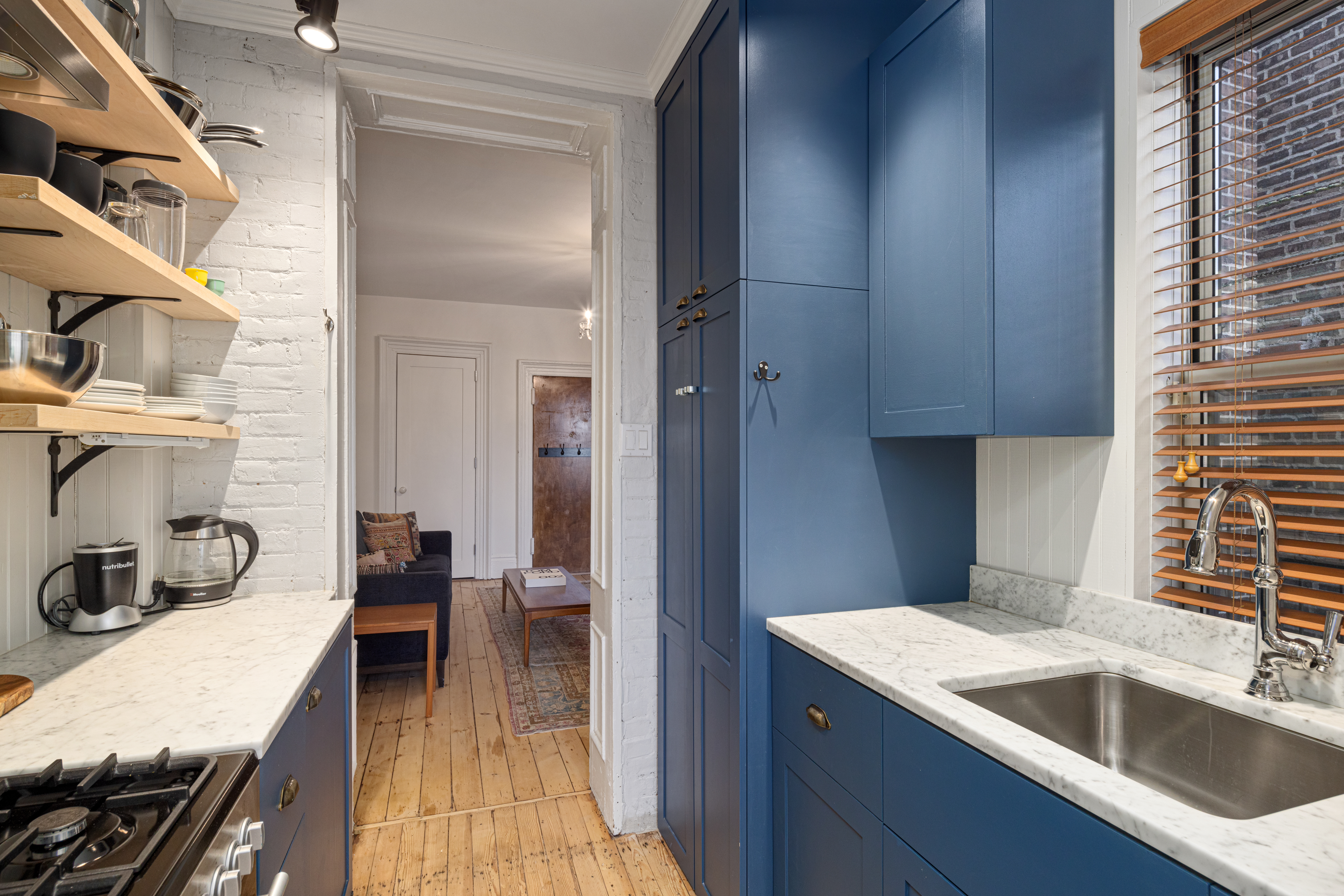 20 Strong Place Brooklyn, NY 11231 - Photo 8 of 21 a kitchen with a sink and cabinets