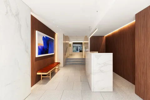 a picture of a wall with a white wall