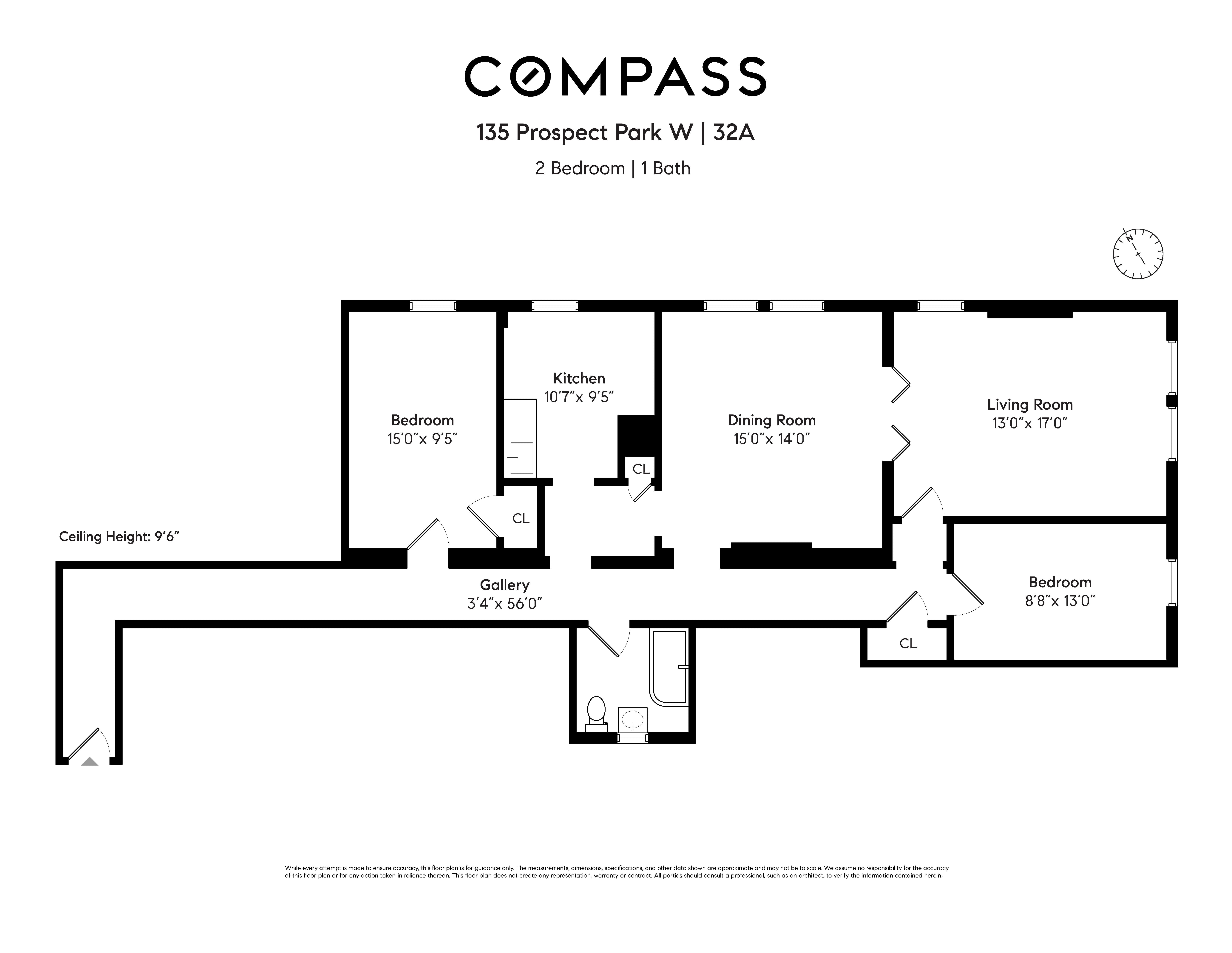 135 Prospect Park West 32A Park Slope Brooklyn NY 11215