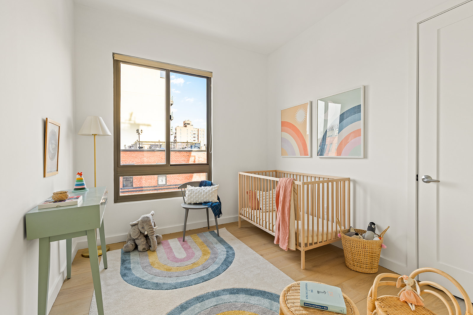 500 4th Avenue, Unit 4D Brooklyn, NY 11215 - Photo 6 of 11 a living room with furniture and wooden floor