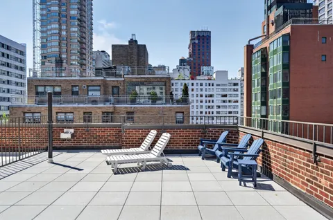 a view of outdoor space with seating