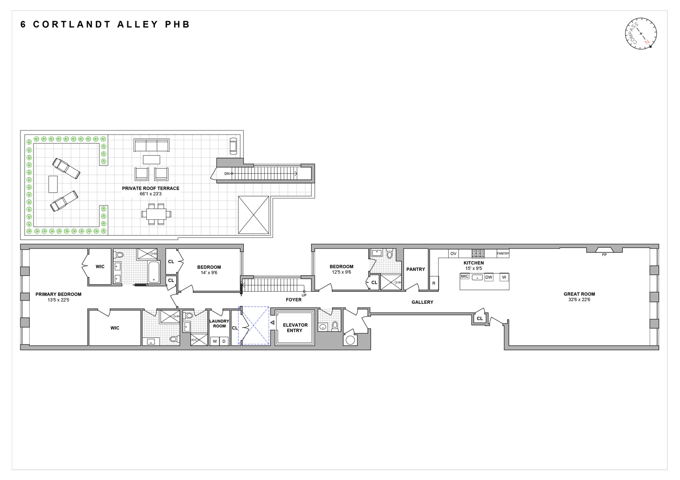 6 Cortlandt Alley, Unit PH2 Manhattan, NY 10013 - Photo 26 of 26