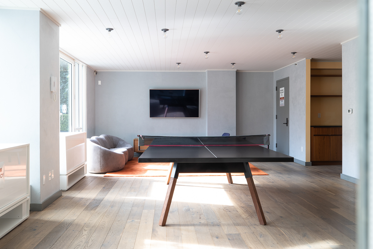 385 1st Avenue, Unit 4B Manhattan, NY 10010 - Photo 14 of 18 a living room with a couch and a flat screen tv