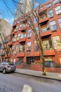 a car parked in front of a building