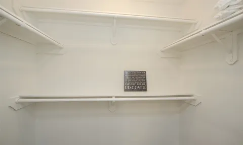 a view of a rack on the wall