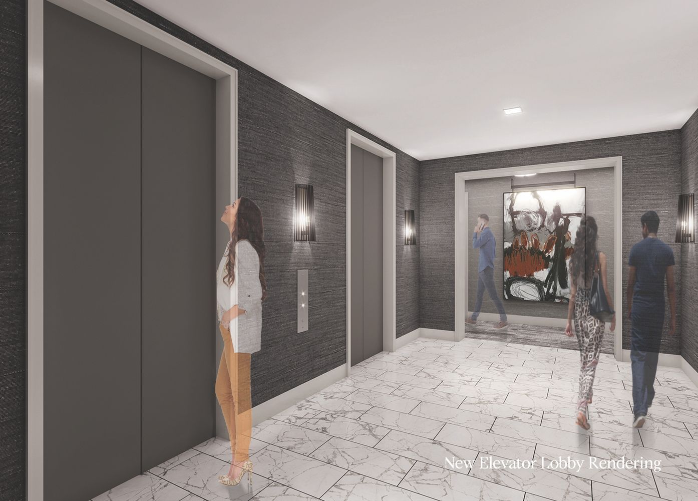 75 Wall Street, Unit 28D Manhattan, NY 10005 - Photo 32 of 35 a bedroom with a bed and glass door