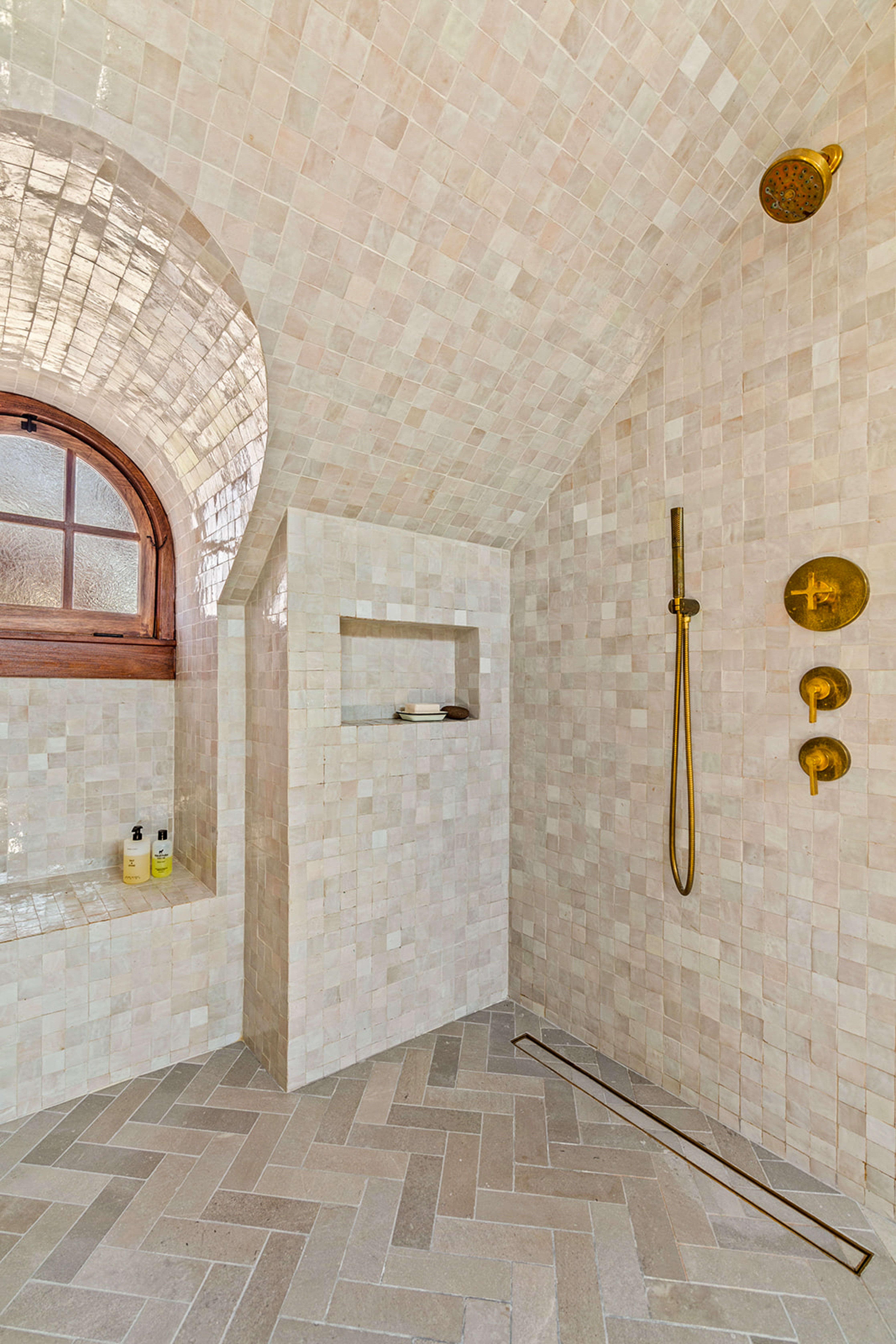 1221 Albemarle Road Brooklyn, NY 11218 - Photo 40 of 45 a bathroom with a granite countertop shower