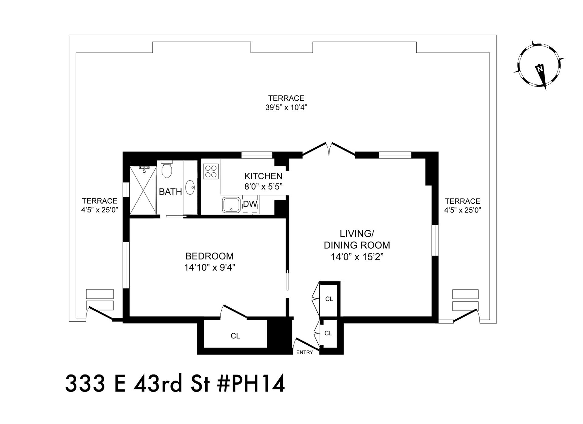 333 East 43rd Street, Unit PH14 Manhattan, NY 10017 - Photo 15 of 15