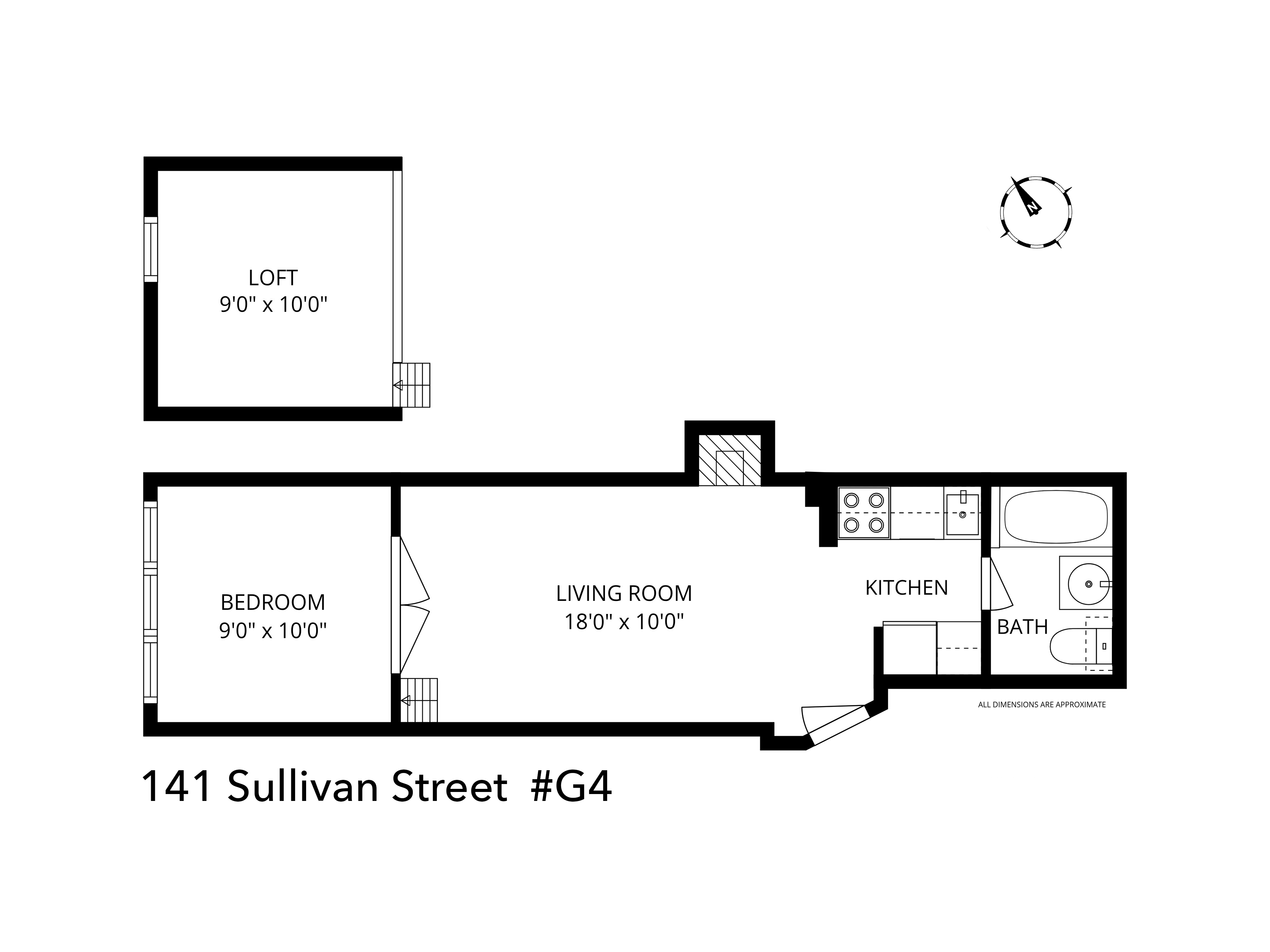 141 Sullivan Street, Unit G4 Manhattan, NY 10012 - Photo 6 of 6 a picture of a book and a book