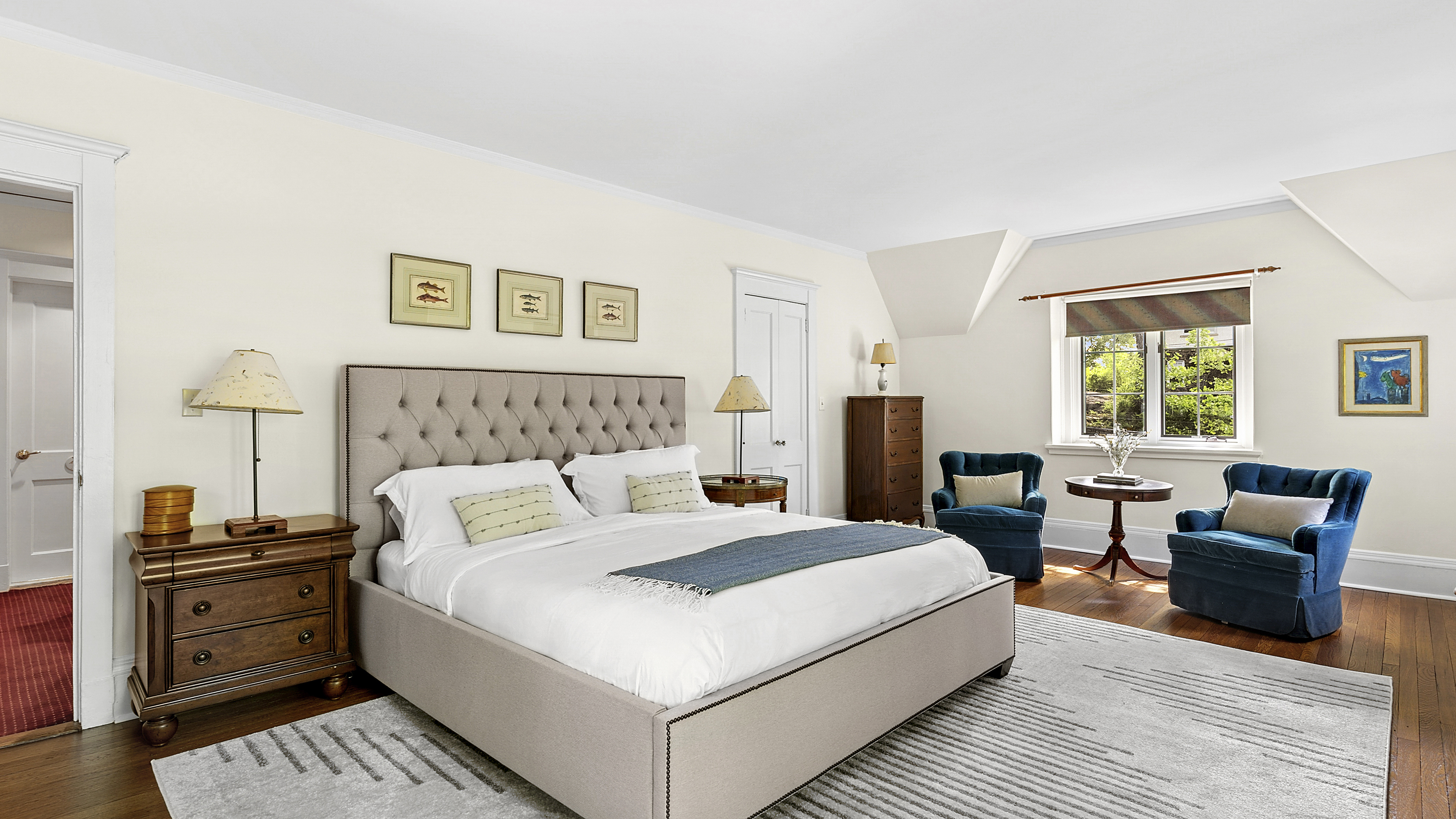 4417 Tibbett Avenue Bronx, NY 10471 - Photo 10 of 20 a bedroom with a bed and wooden floor