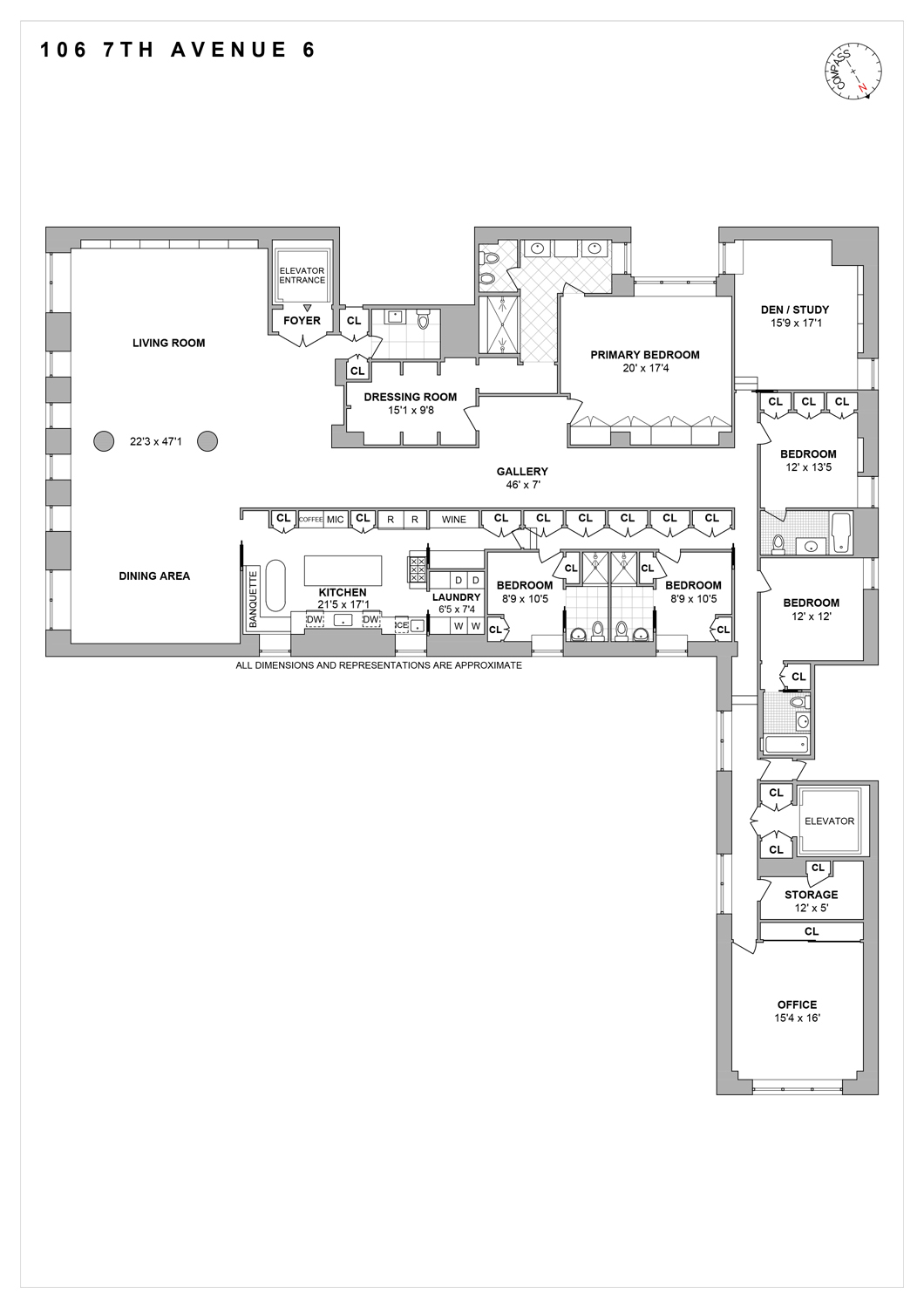 106 7th Avenue, Unit 6 Manhattan, NY 10011 - Photo 19 of 19