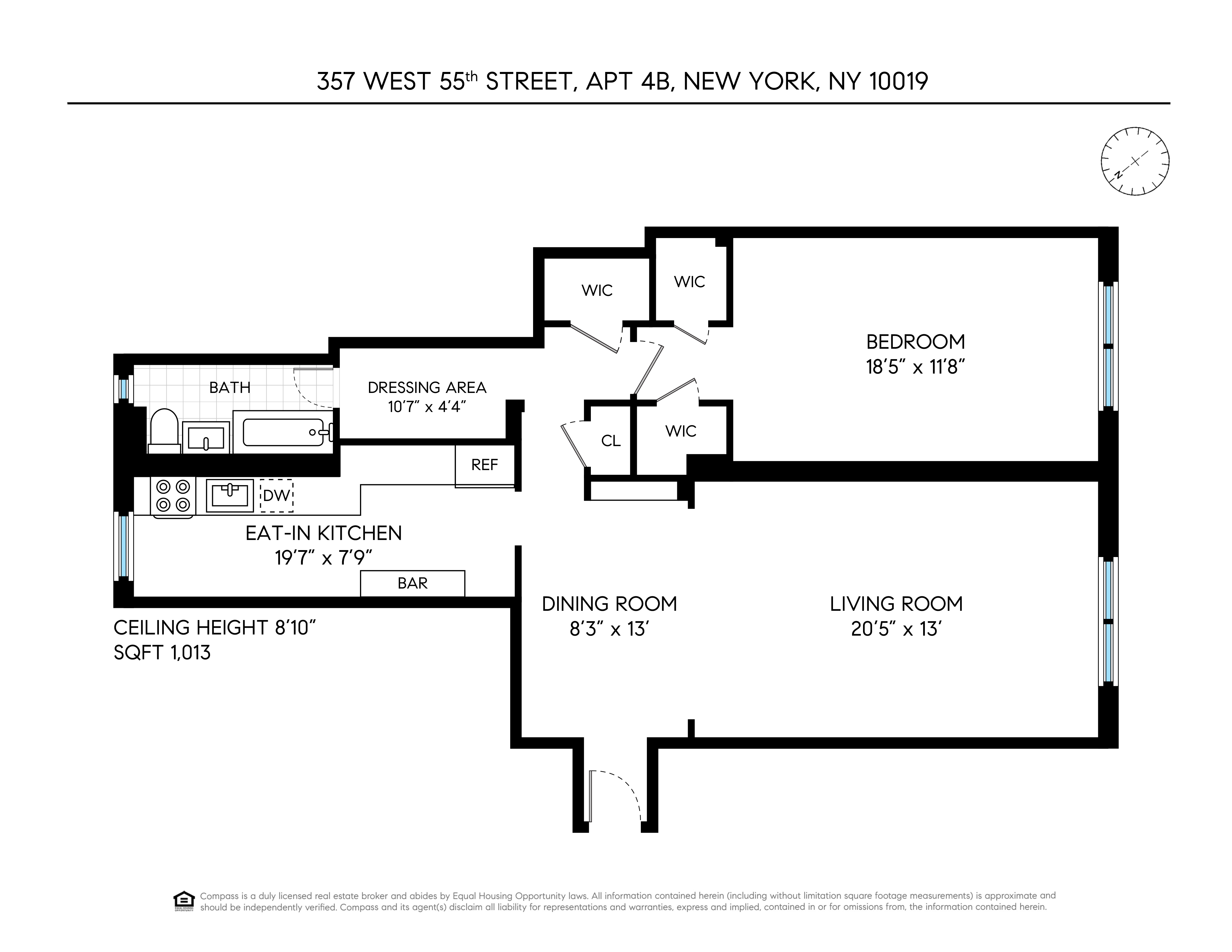 357 West 55th Street, Unit 4B Manhattan, NY 10019 - Photo 10 of 10