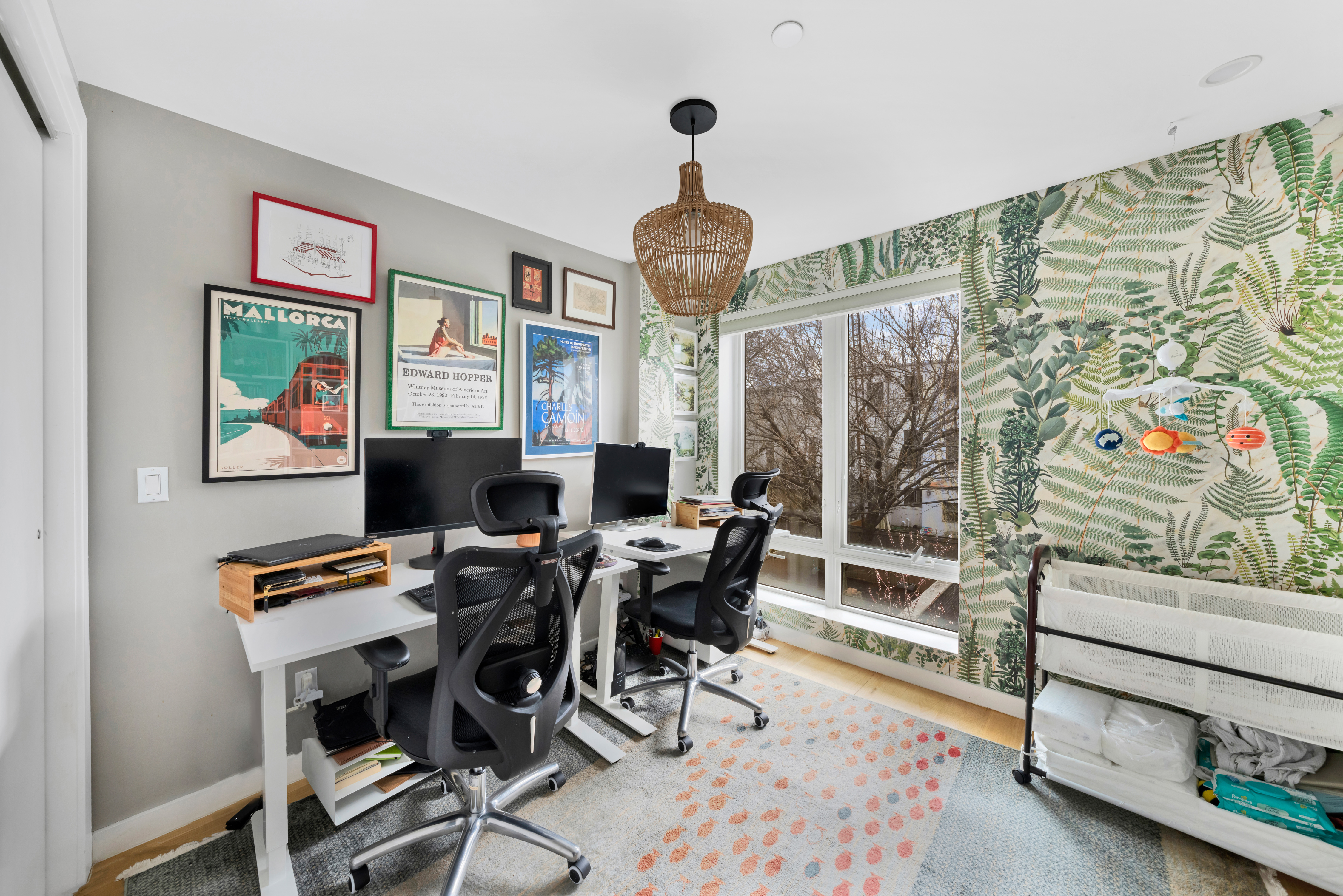 316 Carroll Street, Unit 2 Brooklyn, NY 11231 - Photo 7 of 12 a work room with furniture and wooden floor