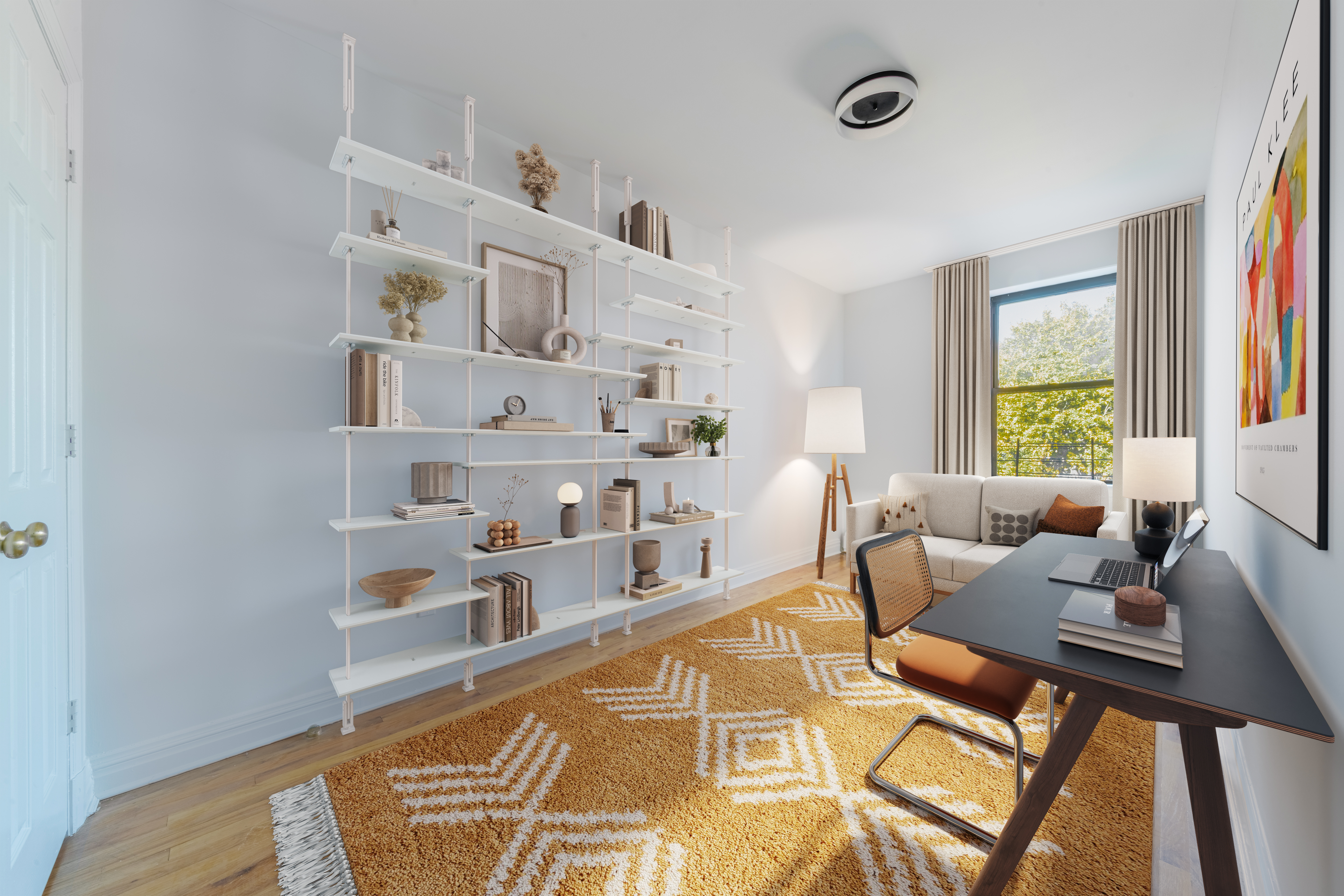 7 Mt Morris Park West, Unit D Manhattan, NY 10027 - Photo 11 of 16 a living room with furniture