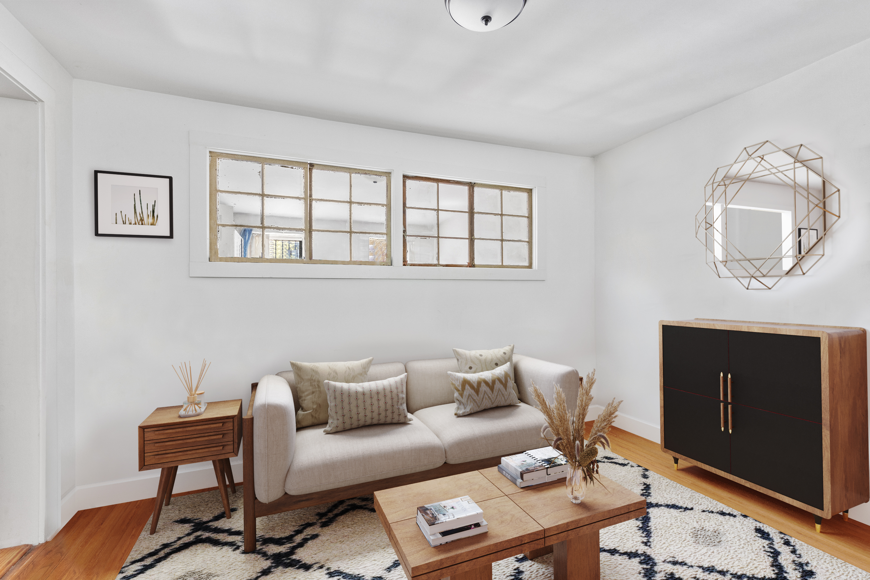 955 Bushwick Avenue Brooklyn, NY 11221 - Photo 11 of 19 a living room with furniture and a fireplace