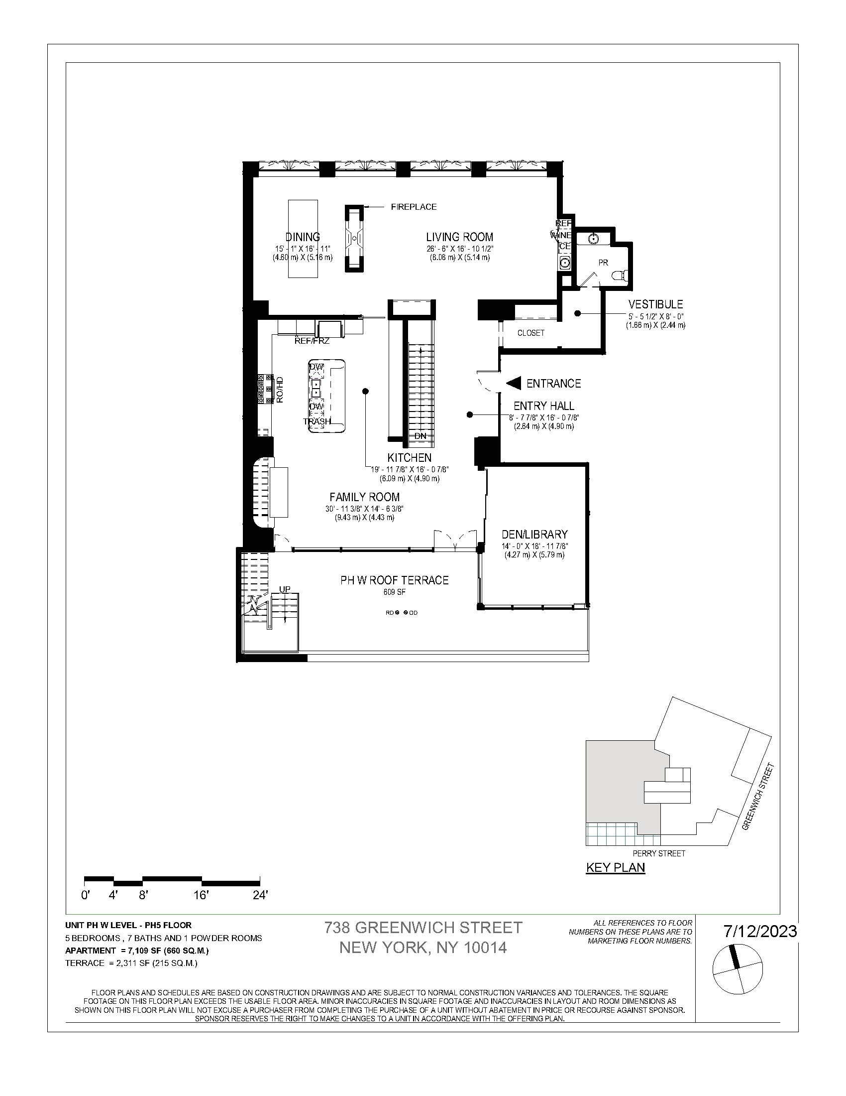 125 Perry Street, Unit PHW Manhattan, NY 10014 - Photo 2 of 4 unknown