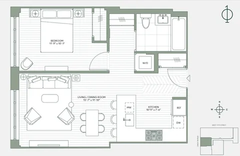$4,100 | 10 Lenox Avenue, Unit 5D | Harlem