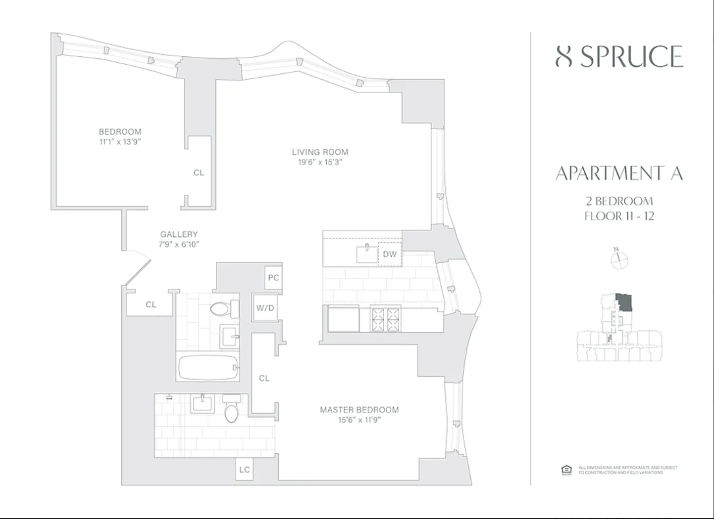 Spruce Street, Unit 12A Manhattan, NY 10038 - Photo 17 of 18 unknown