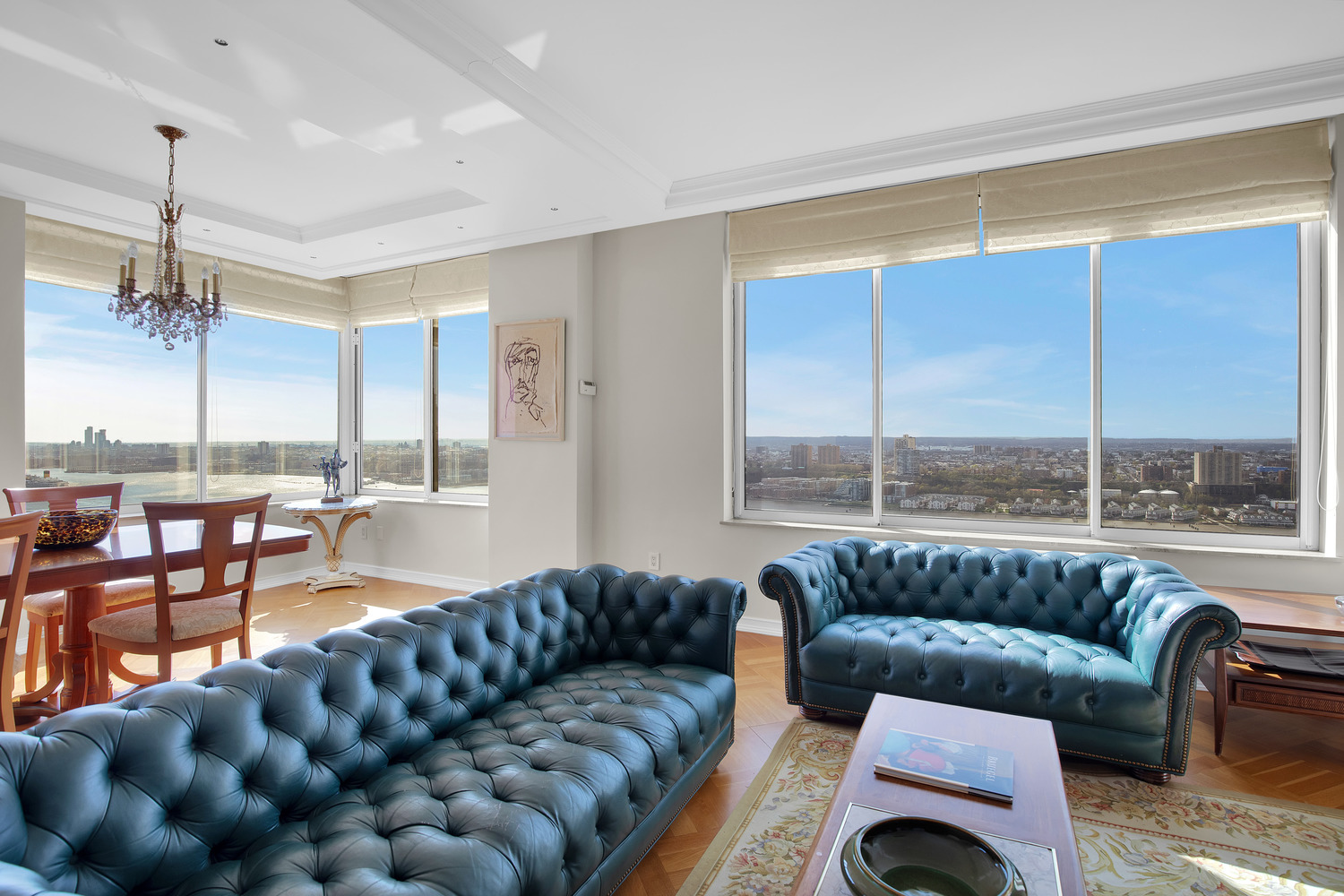 200 Riverside Boulevard, Unit 44A Manhattan, NY 10069 - Photo 2 of 22 a living room with furniture and a large window