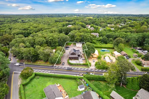 a view of a swimming pool with outdoor space