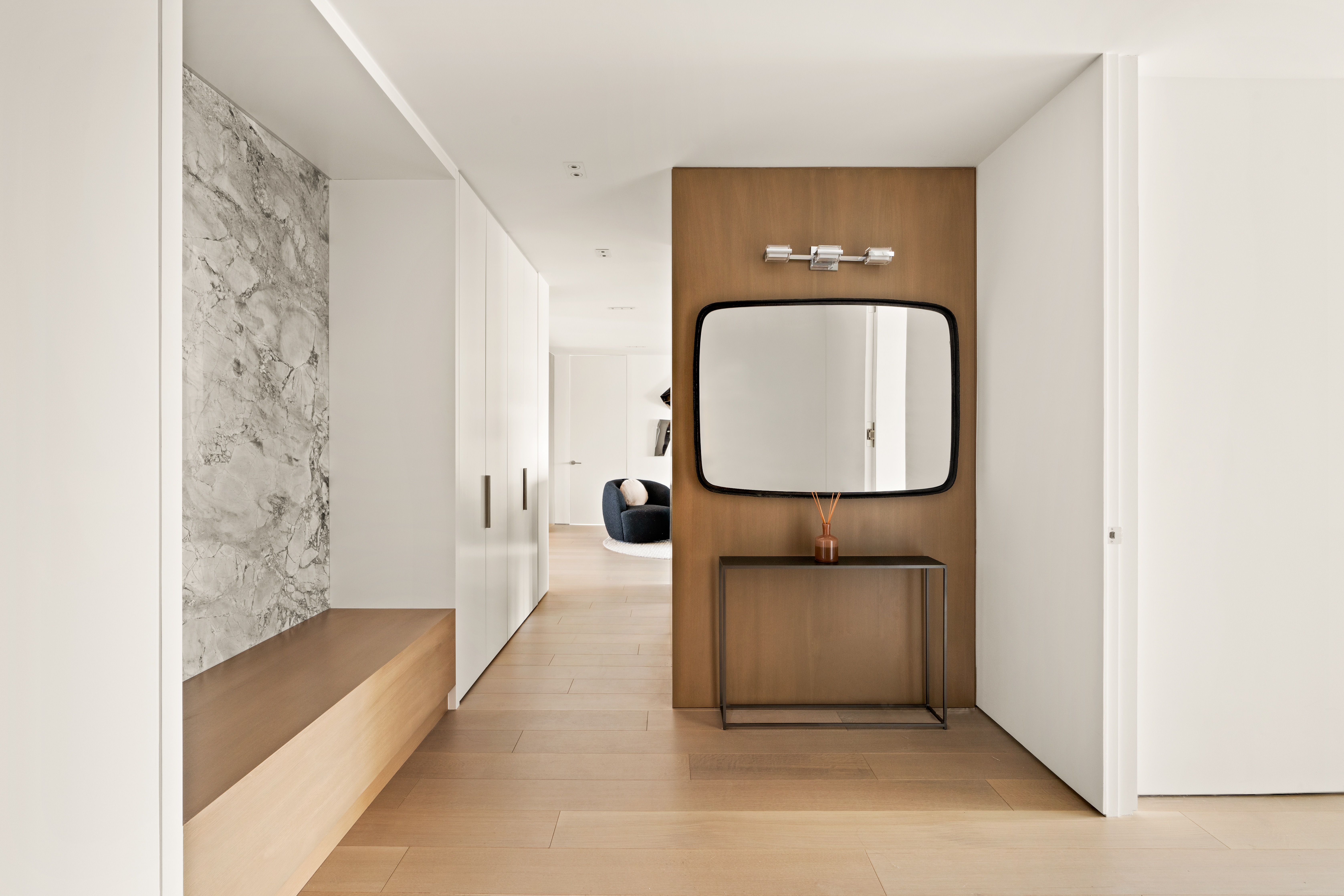 303 East 57th Street, Unit 44G Manhattan, NY 10022 - Photo 11 of 19 a bathroom with a sink and a mirror
