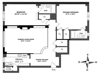 $1,370,000 | 180 East 79th Street, Unit 5A | Upper East Side