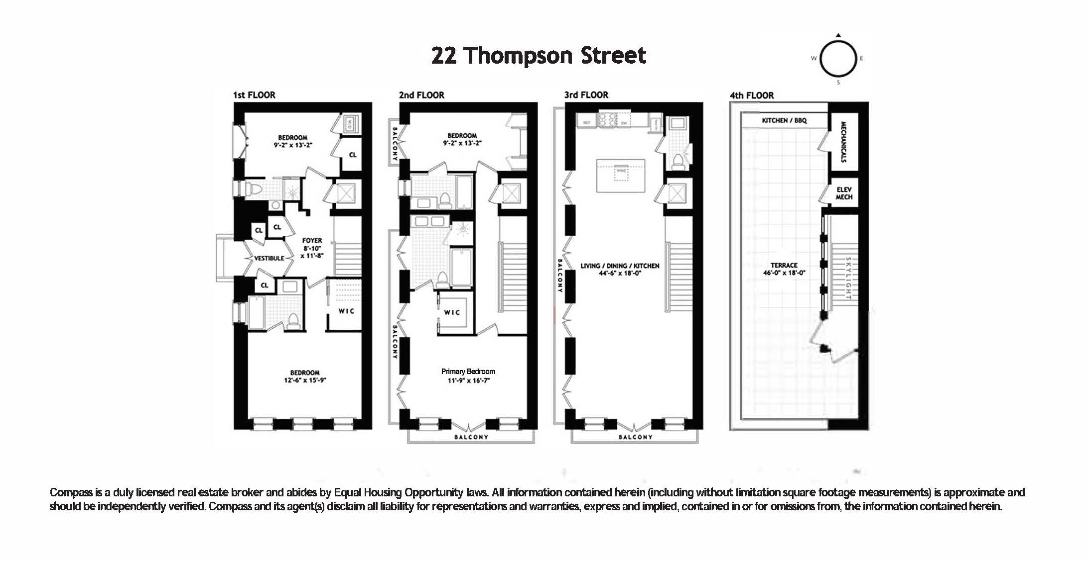 22 Thompson Street Manhattan, NY 10013 - Photo 17 of 17