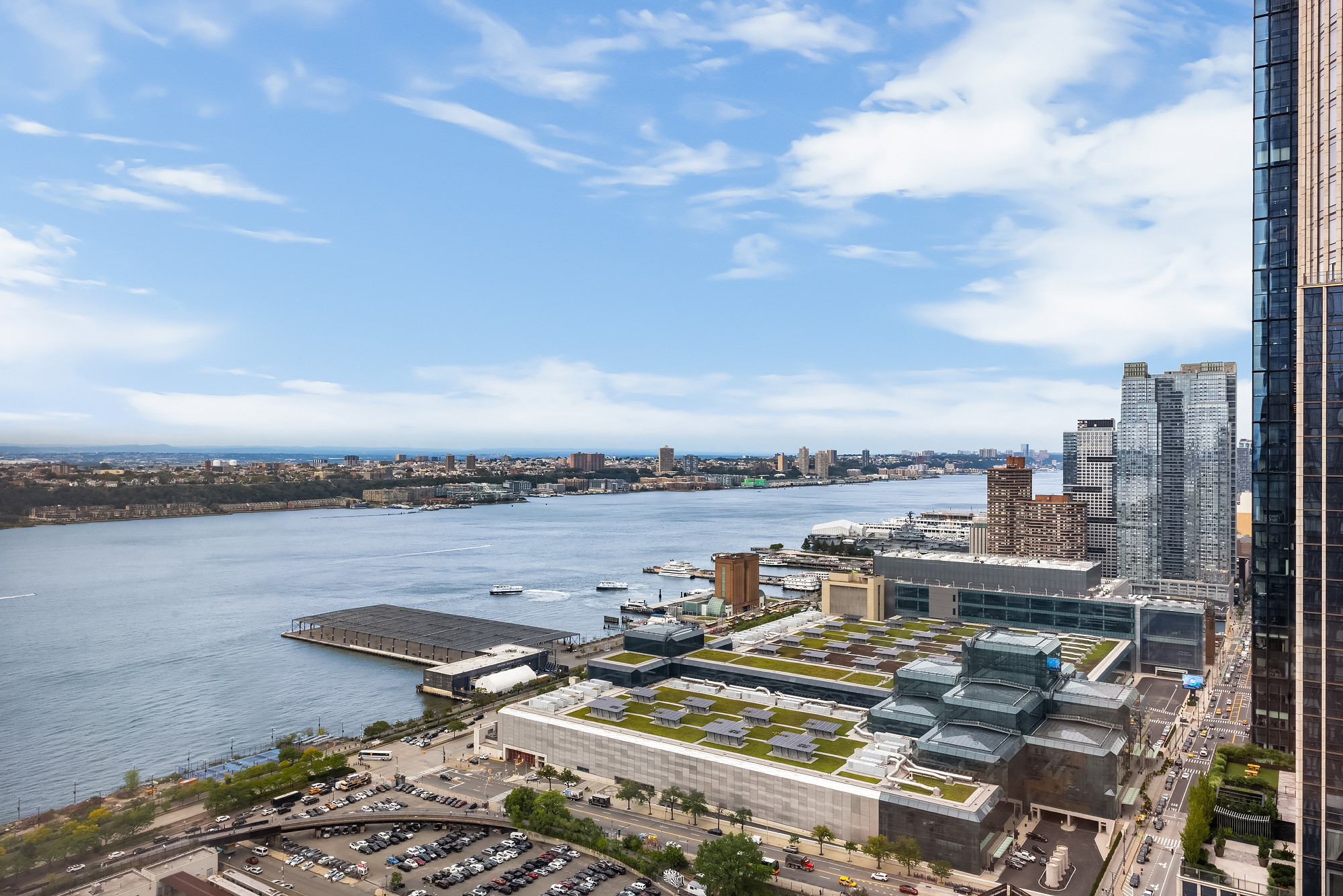 15 Hudson Yards, Unit 37G Manhattan, NY 10001 - Photo 6 of 24 a view of a lake with a terrace
