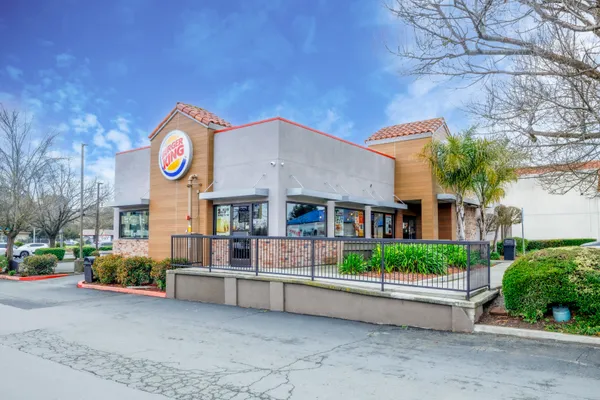 a view of a house with a backyard and plants