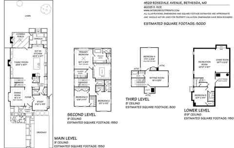 $2,289,000 | 4529 Rosedale Avenue, Bethesda, MD 20814