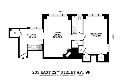 $699,000 | 235 East 22nd Street, Unit 9P | Gramercy