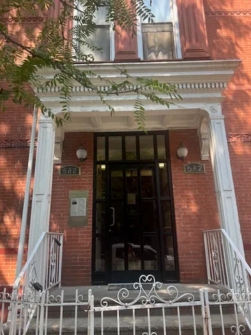 an outdoor view of building