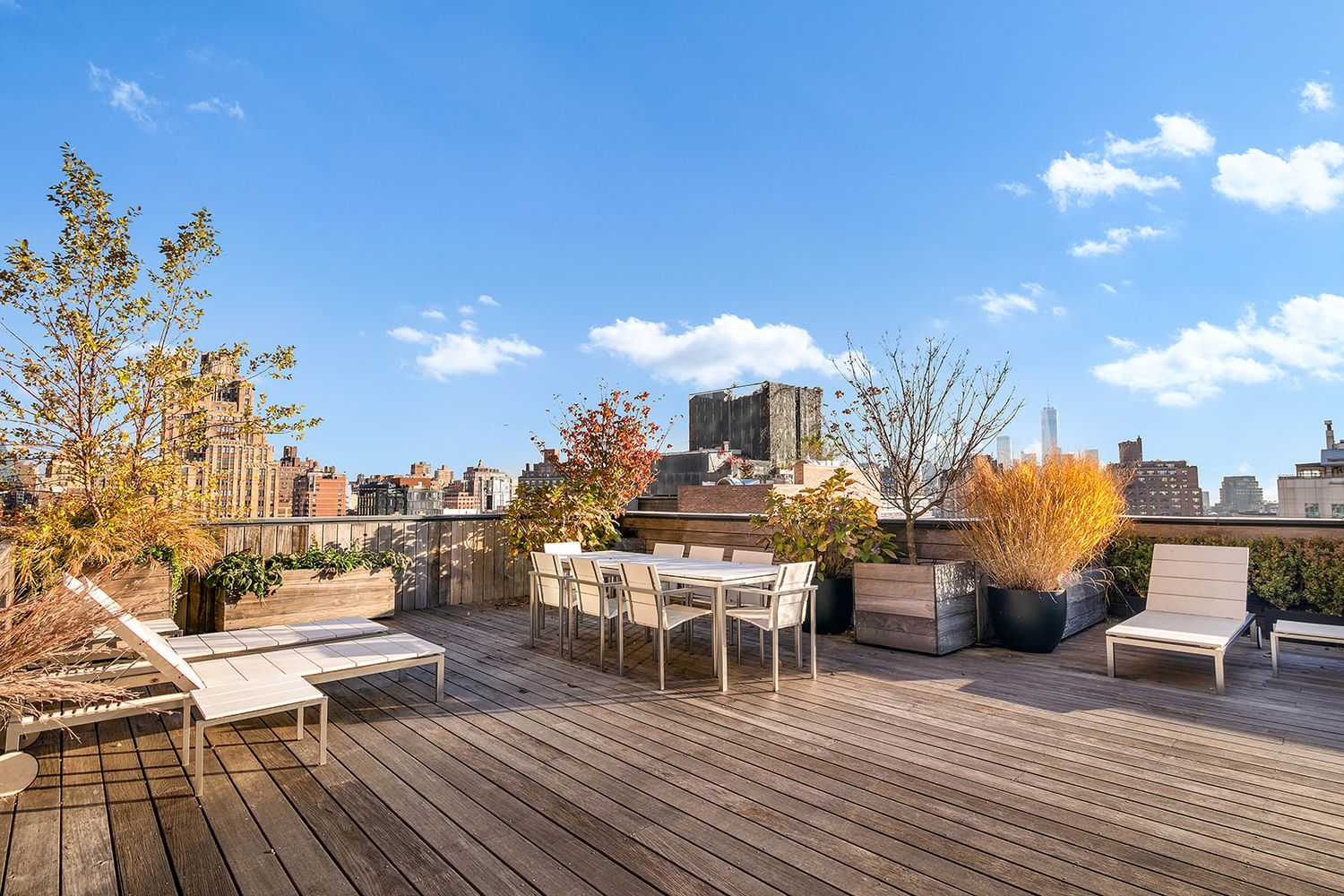 66 9th Avenue, Unit 4W Manhattan, NY 10011 - Photo 11 of 16 a view of a terrace with seating area