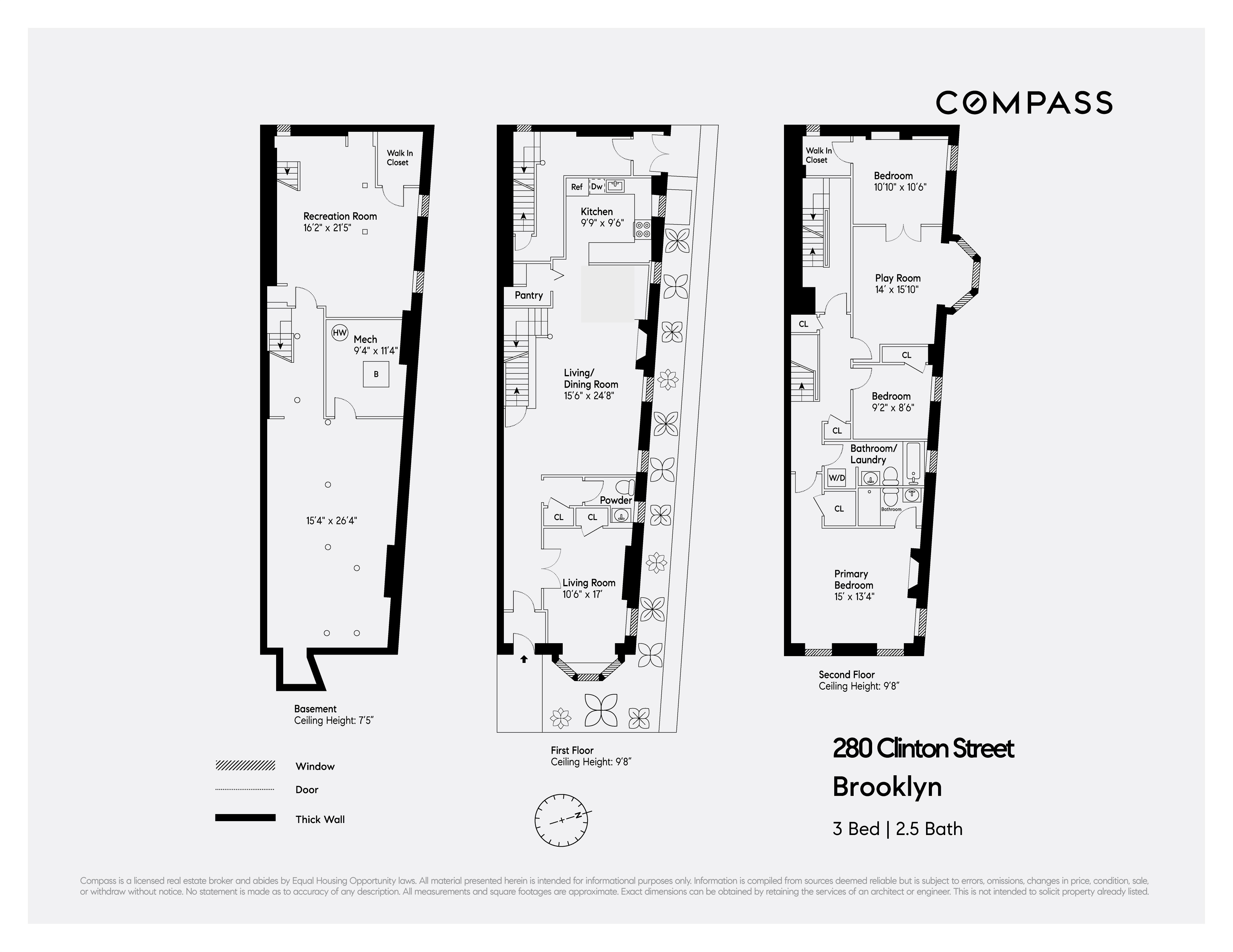 280 Clinton Street, Unit 1 Brooklyn, NY 11201 - Photo 11 of 11 view of a bathroom with mirror