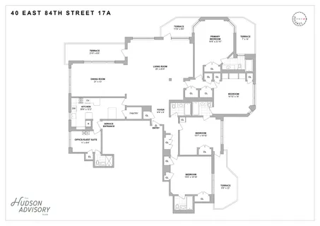 $5,500,000 | 40 East 84th Street, Unit 17A | Upper East Side