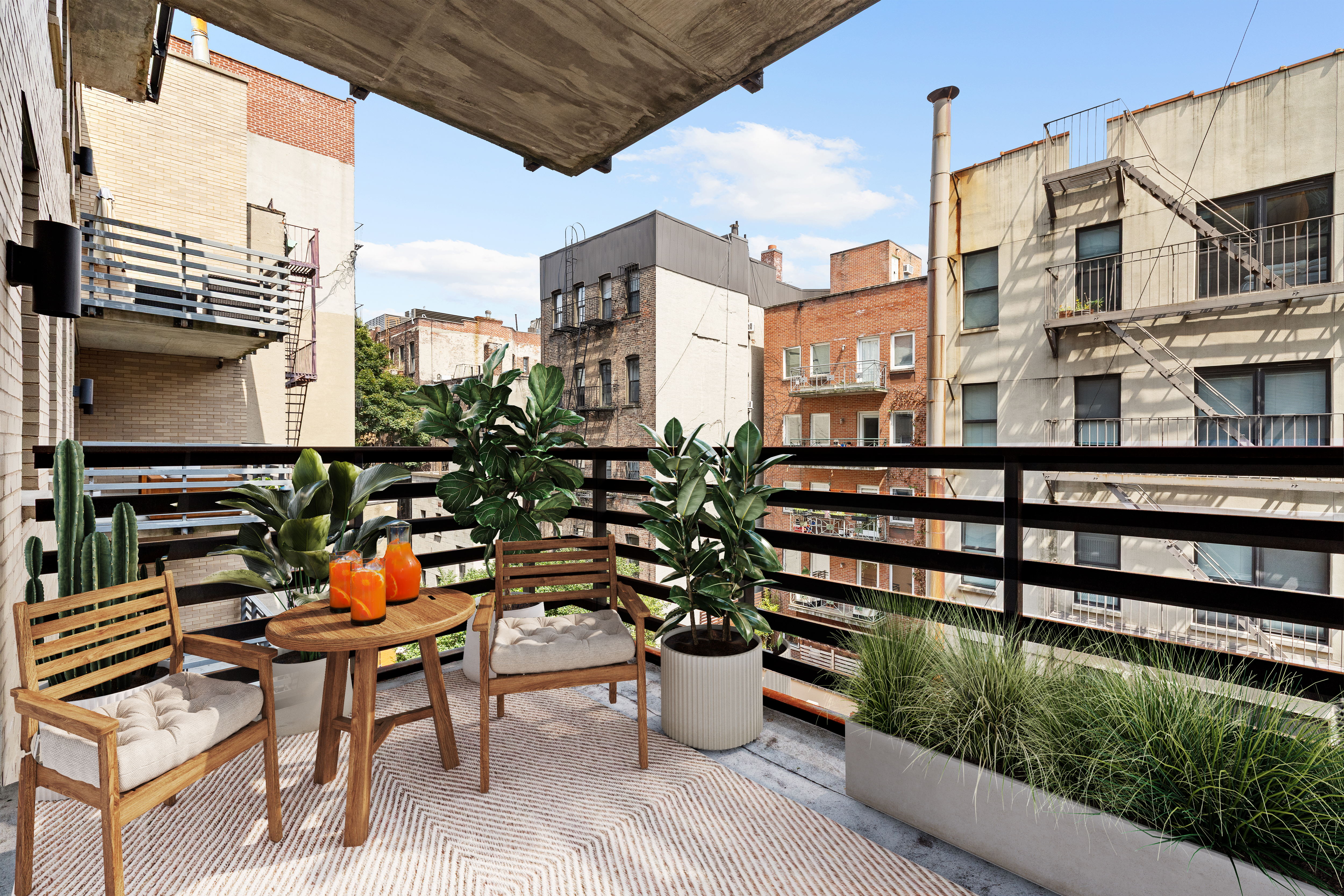 75 Sullivan Street, Unit 5S Manhattan, NY 10012 - Photo 5 of 12 a view of city from balcony