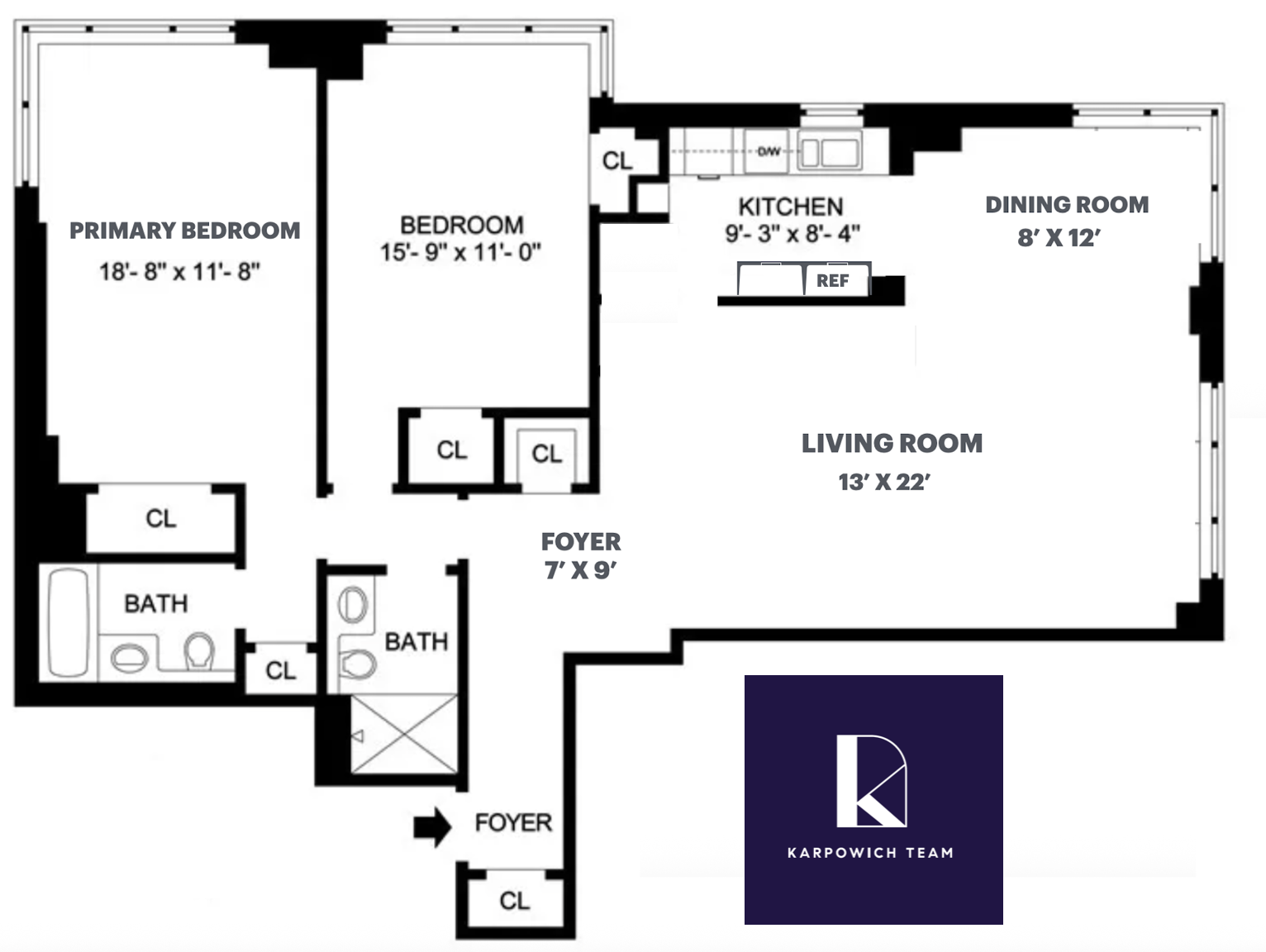 20 East 9th Street, Unit 18E Manhattan, NY 10003 - Photo 39 of 40