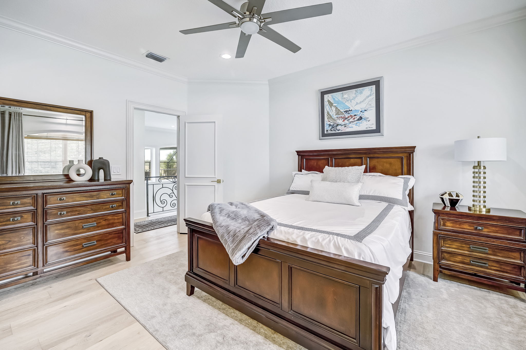 24624 Harbour View Drive Ponte Vedra Beach, FL 32082 - Photo 100 of 186 a bedroom with a bed and furniture