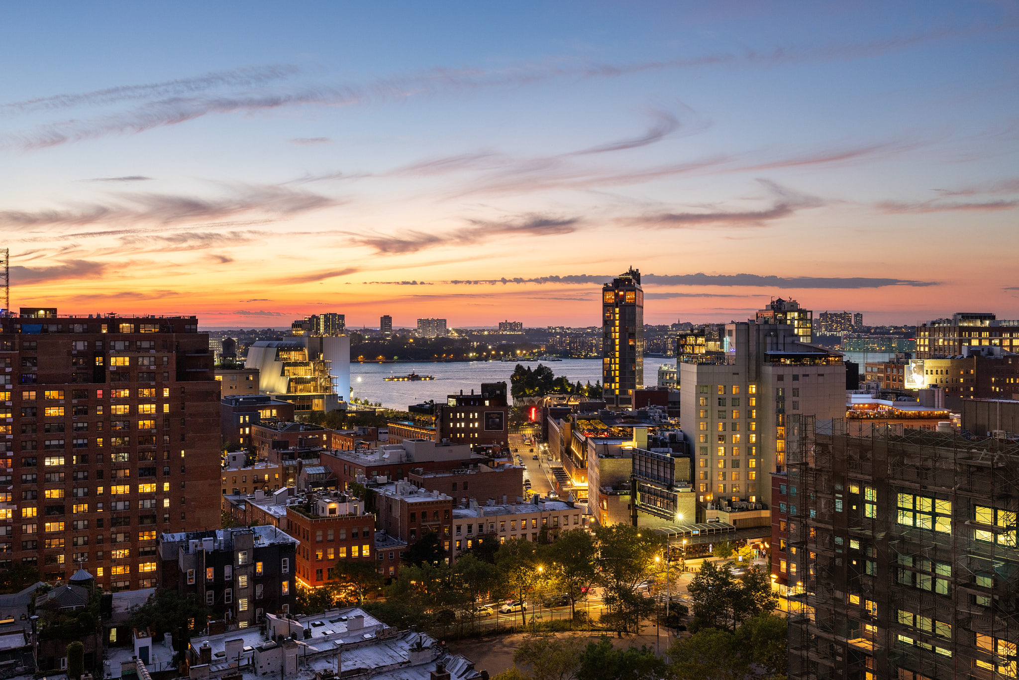 31 Jane Street, Unit 16A Manhattan, NY 10014 - Photo 15 of 17 a view of a city