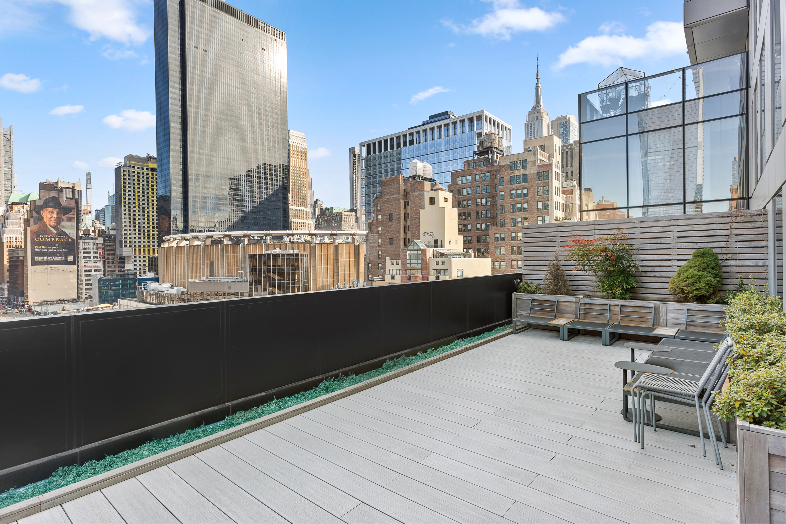 300 West 30th Street, Unit 7F Manhattan, NY 10001 - Photo 8 of 11 a view of outdoor space with seating space