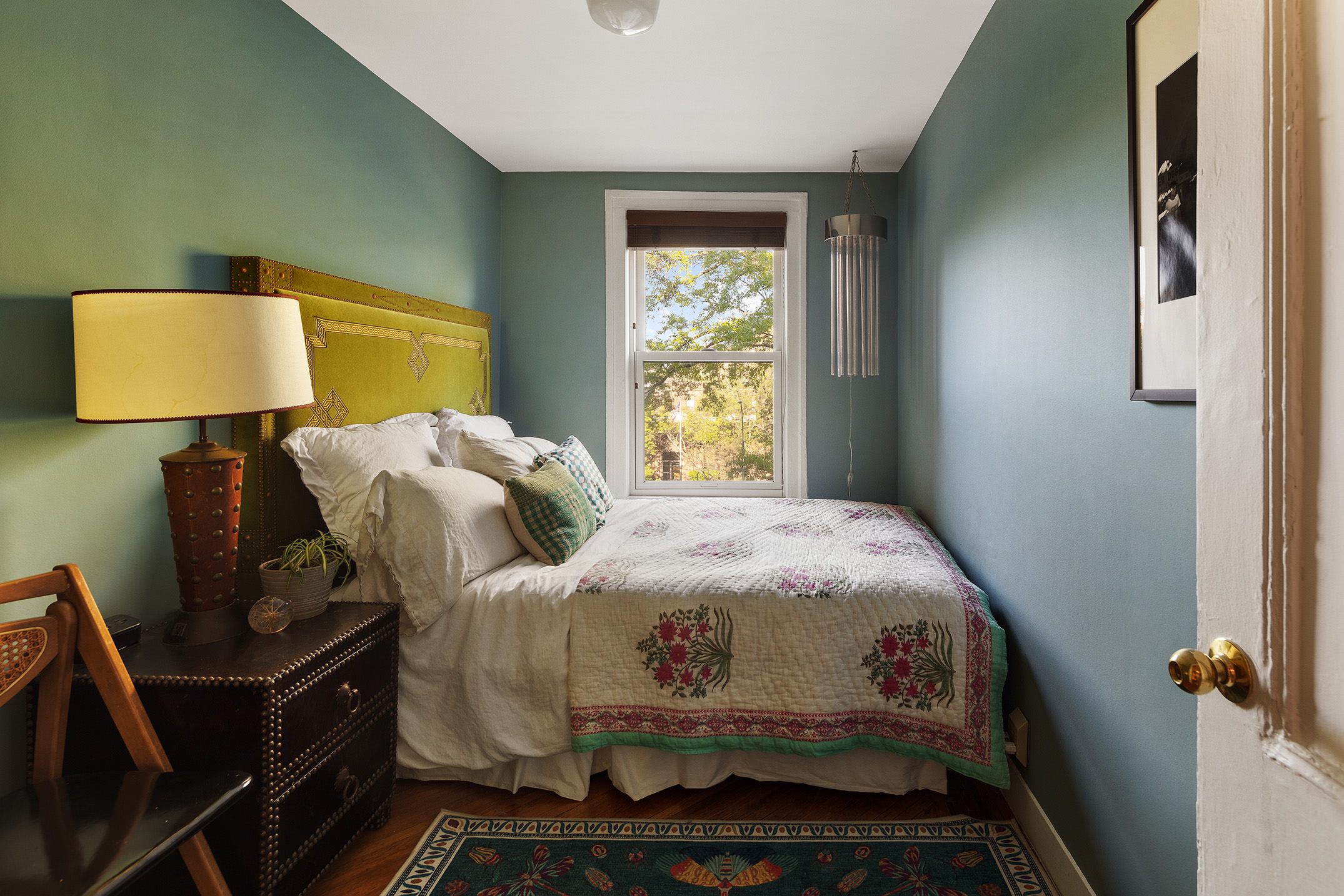 264 Clinton Avenue Brooklyn, NY 11205 - Photo 17 of 21 a bedroom with two beds and a window