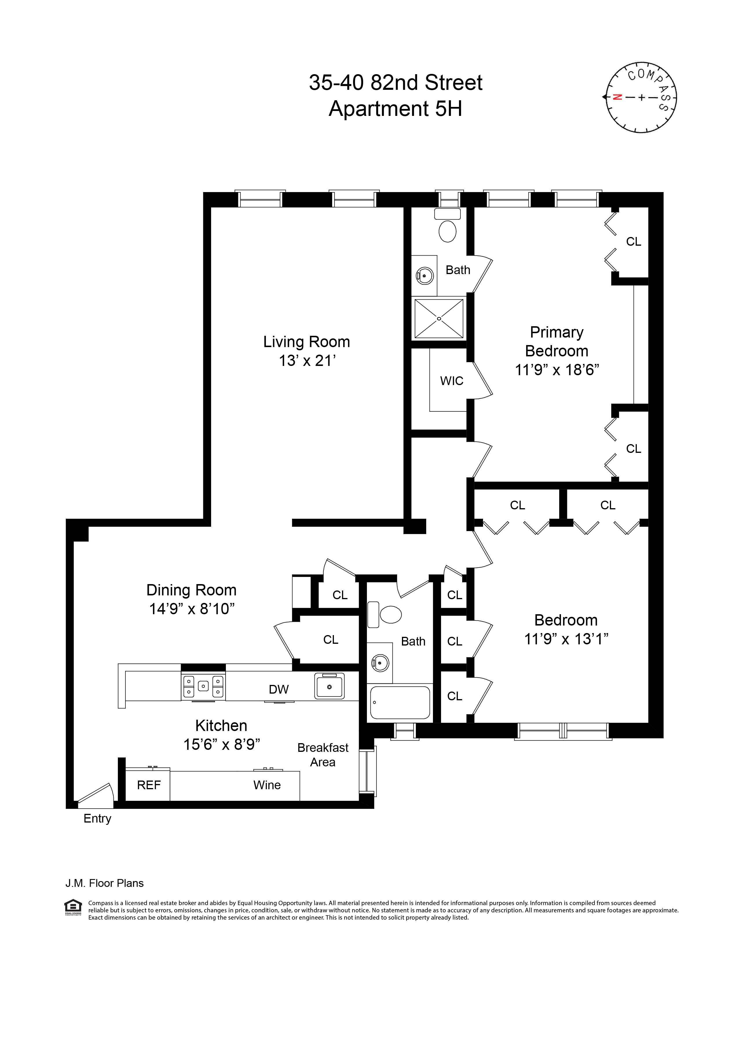35-40 82nd Street 5H Jackson Heights Queens NY 11372