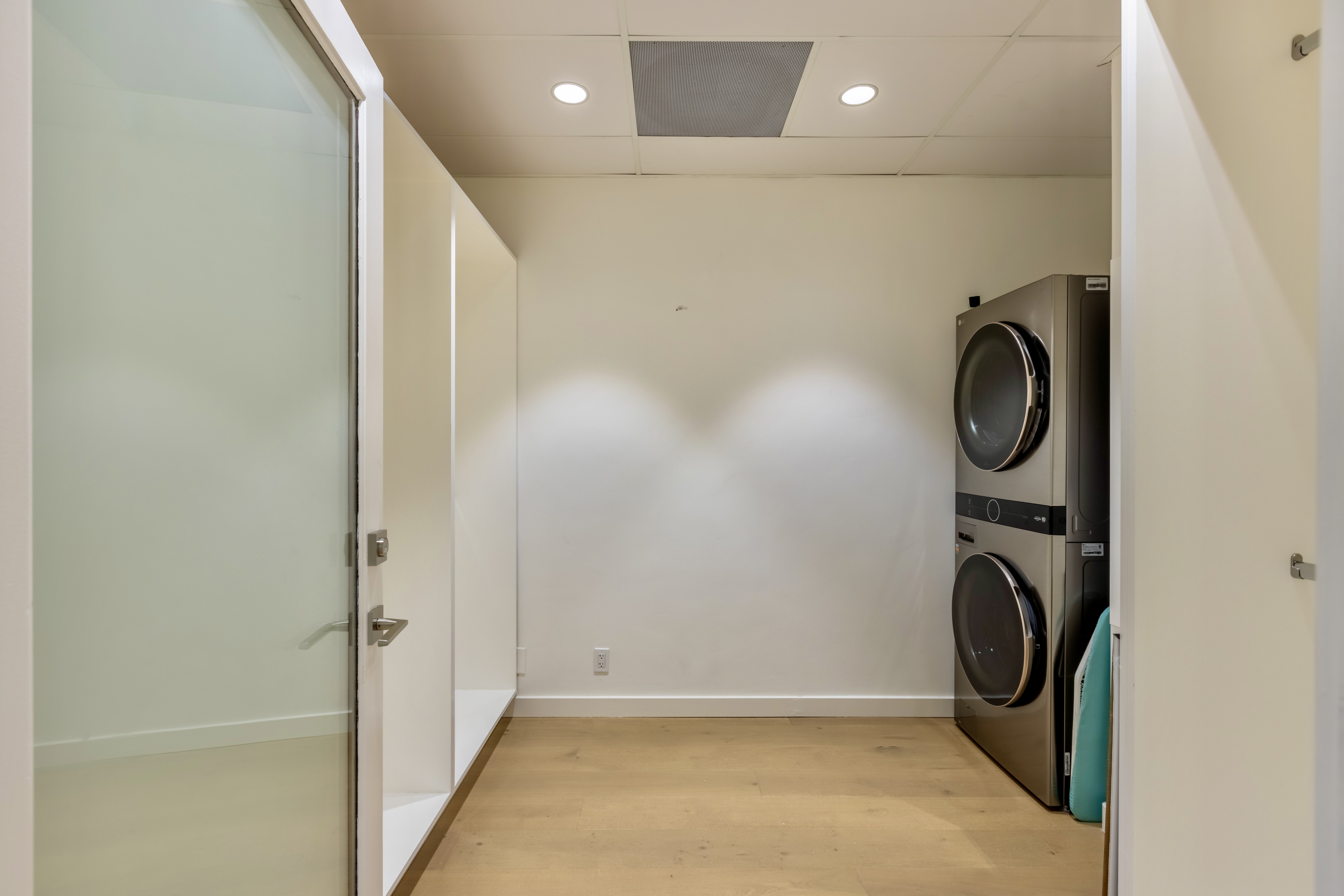 3058 North Lima Street Burbank, CA 91504 - Photo 32 of 41 a view of a storage & utility room with a washer dryer