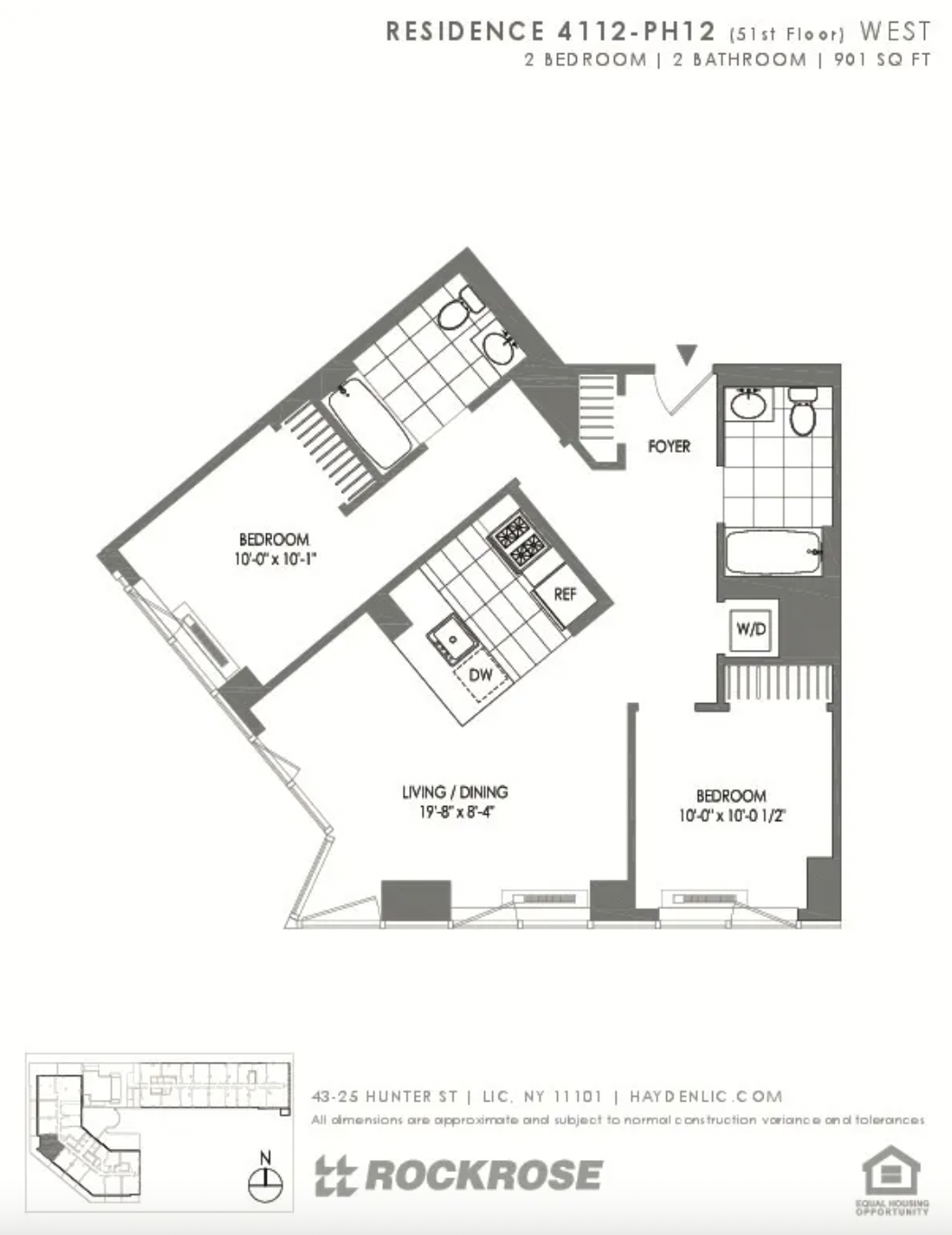 43-25 Hunter Street, Unit 4312W Queens, NY 11101 - Photo 16 of 16 unknown