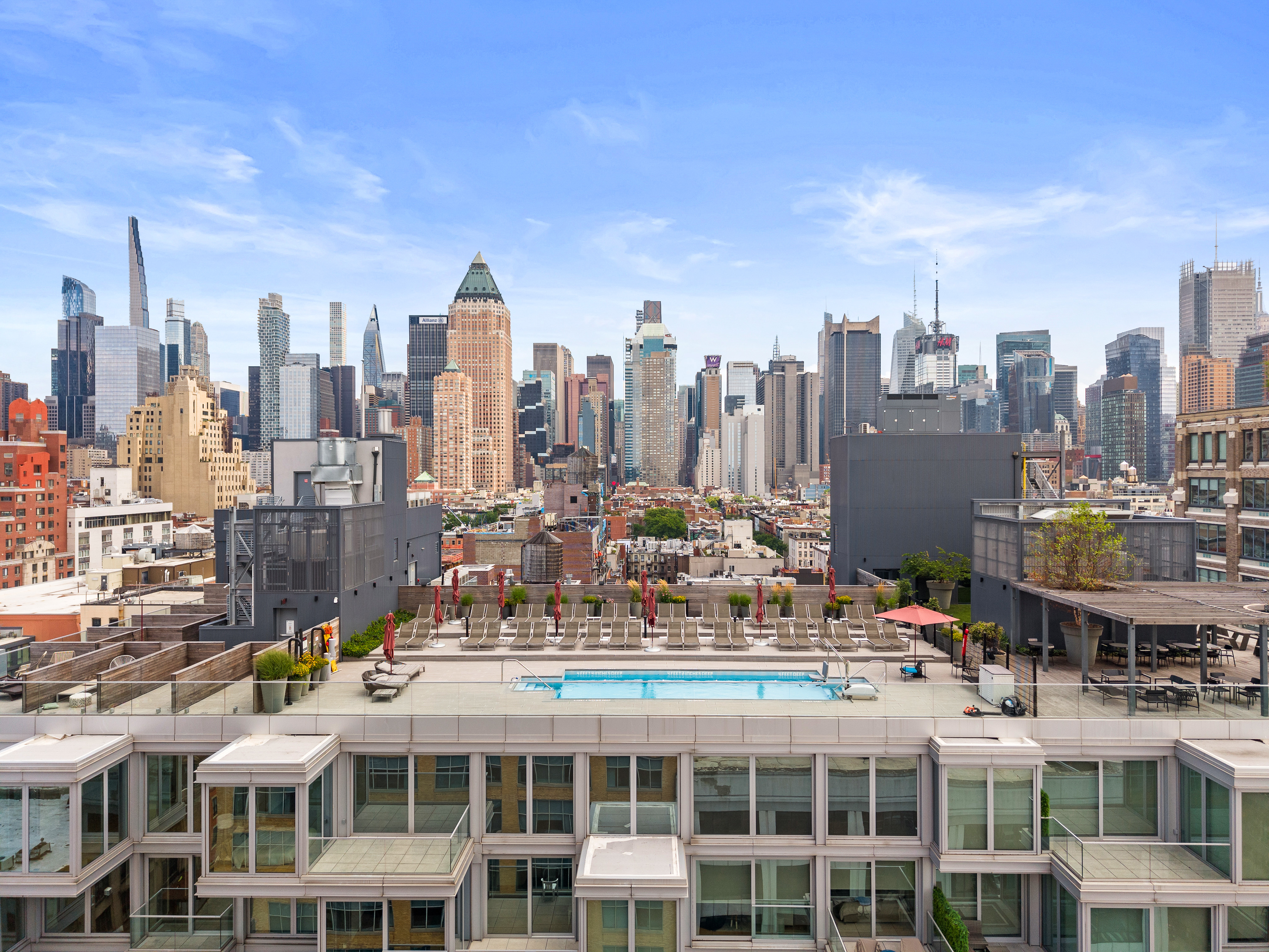 547 West 47th Street, Unit 509 Manhattan, NY 10036 - Photo 28 of 29 a view of city with tall buildings