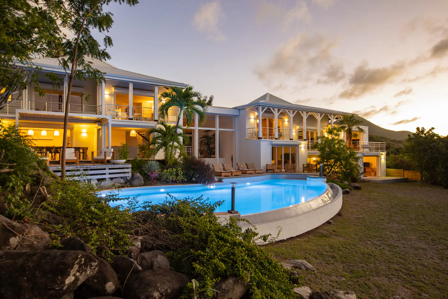 Anse Marcel St. Martin, undefined 97150 - Photo 2 of 15 a view of a house with basketball court